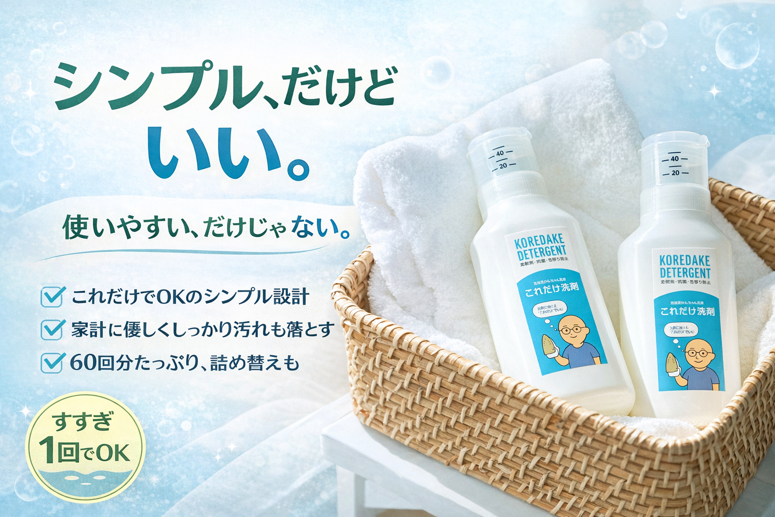 これだけ洗剤 商品案内